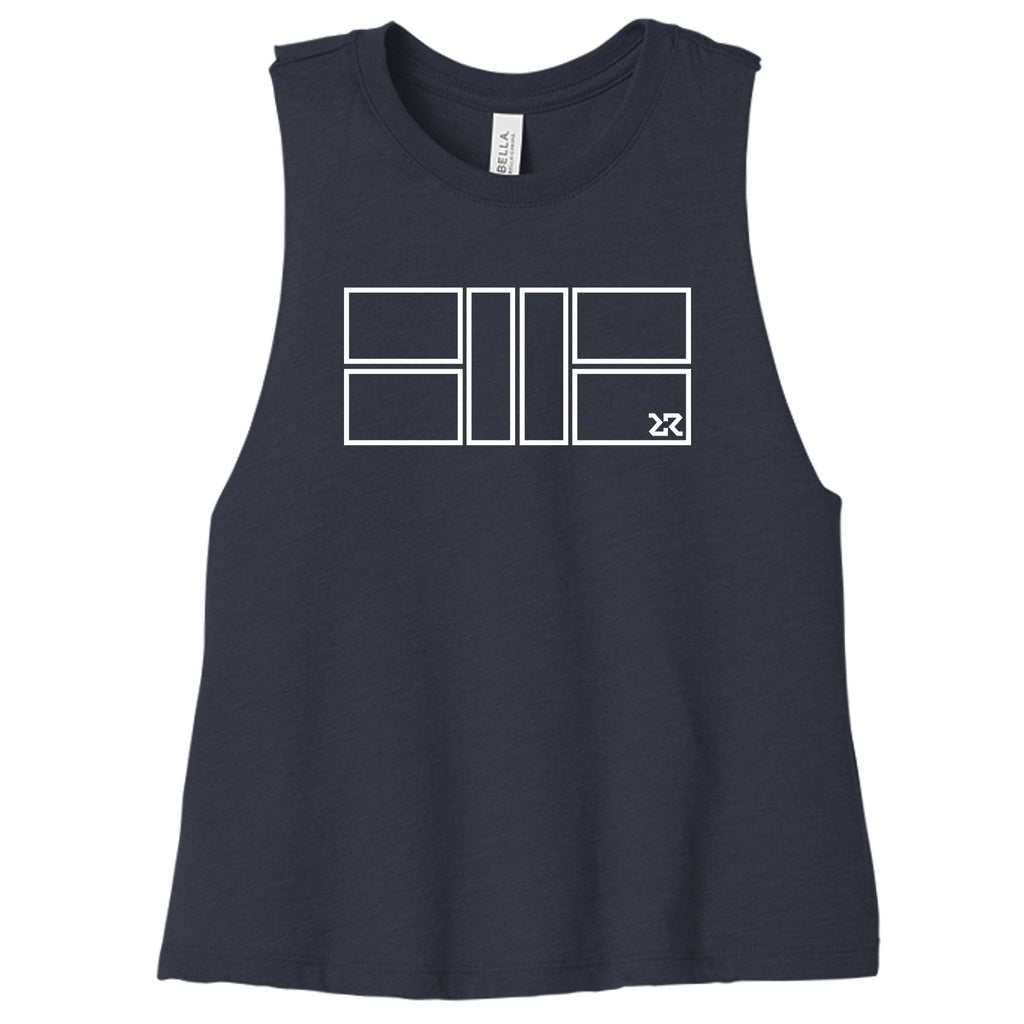 HEATHER NAVY - 6682 - FRONT