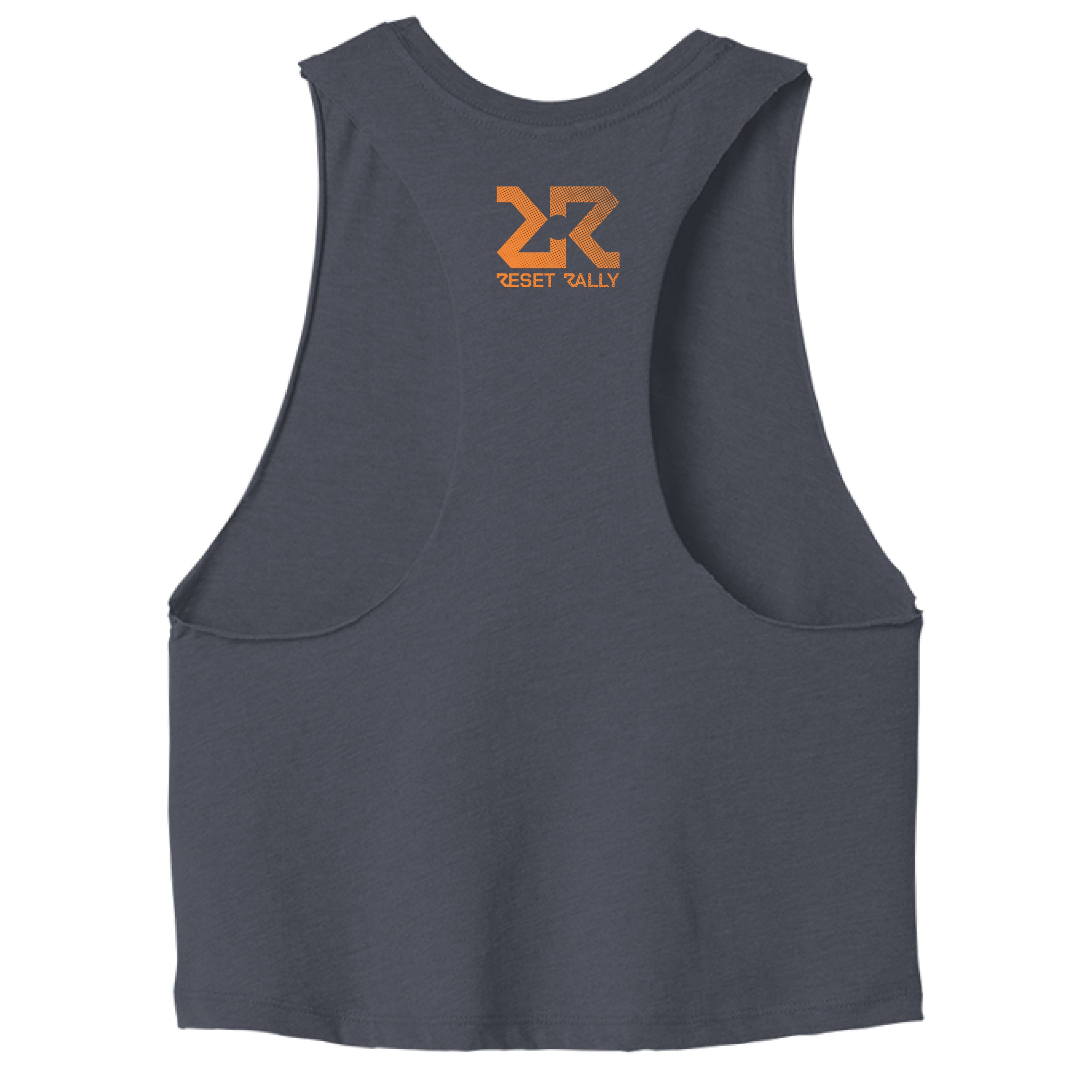 HEATHER NAVY - BACK