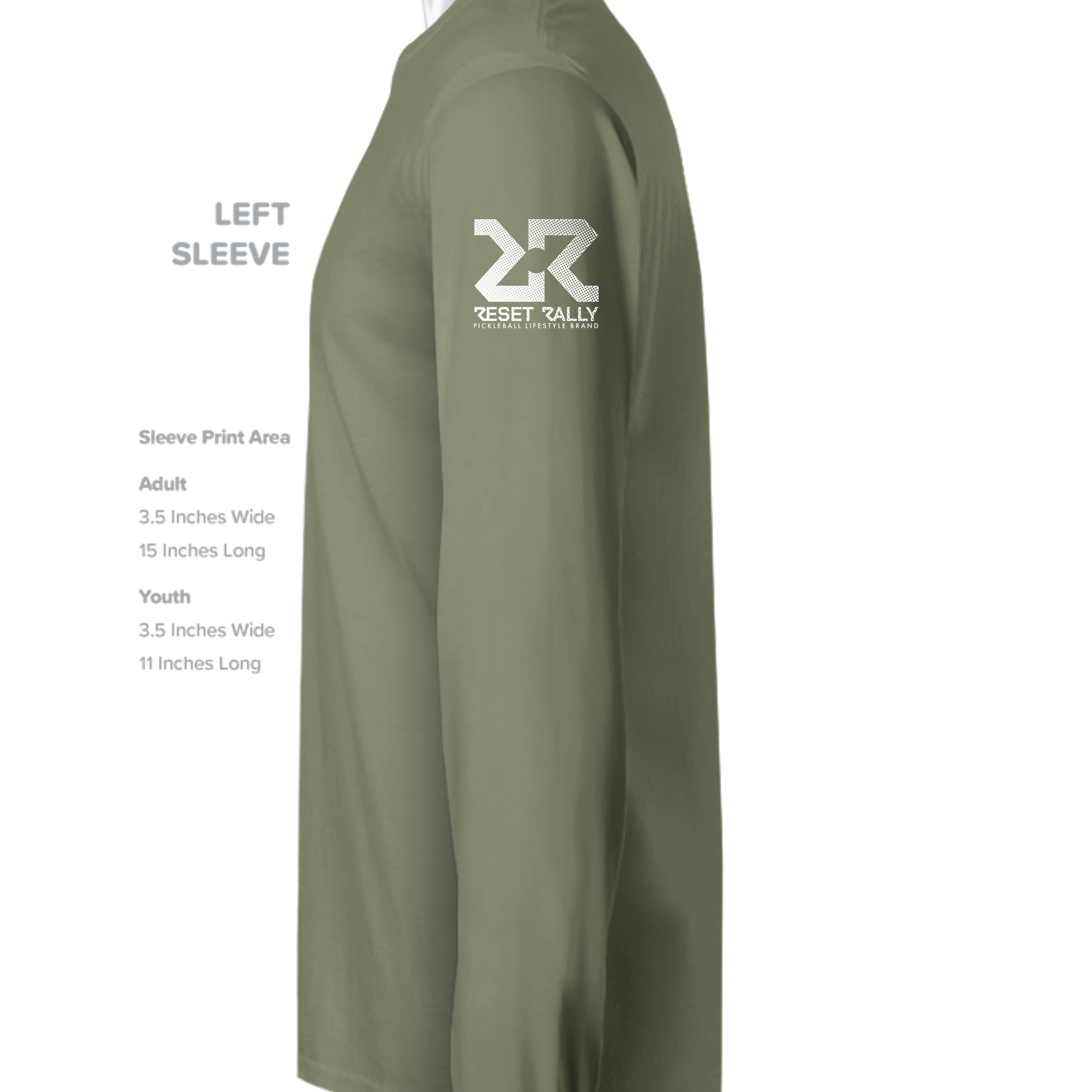 Military Green Frost - DM139 - SLEEVE_LEFT
